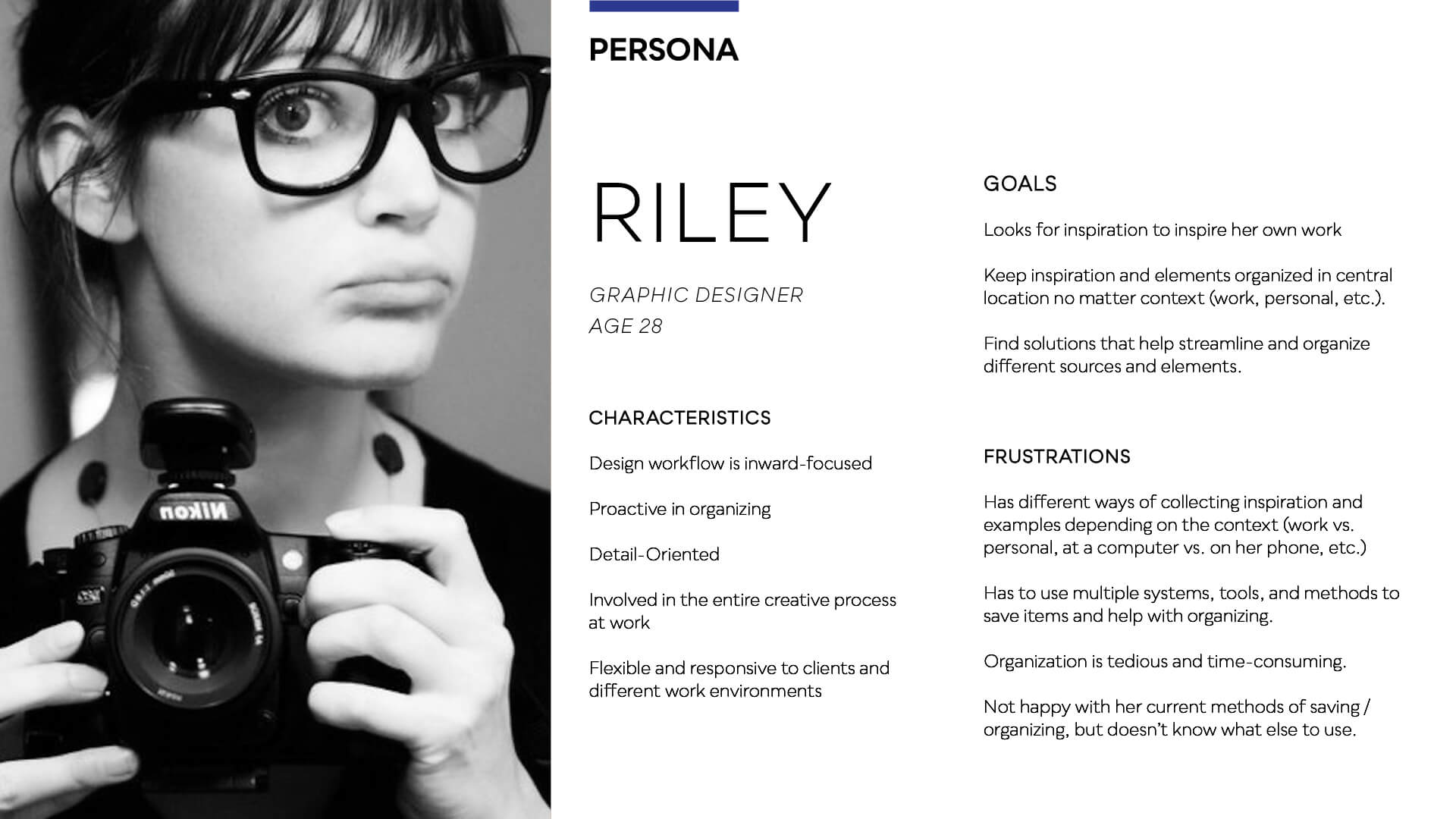 user persona